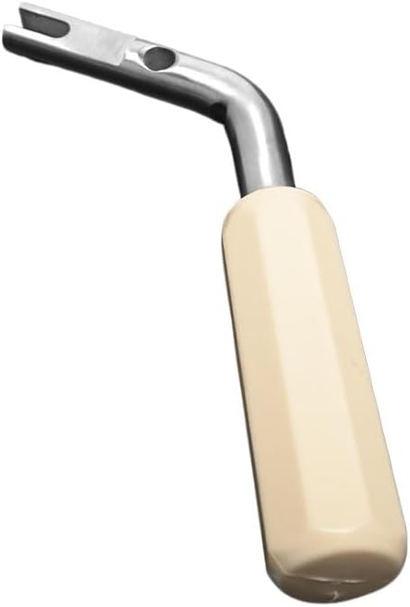 1pc Ice Cream Machine Stainless Steel Rubber Handle Soft Serve Parts Rubber Handle Ice Cream Machine Accessory for Space/1324