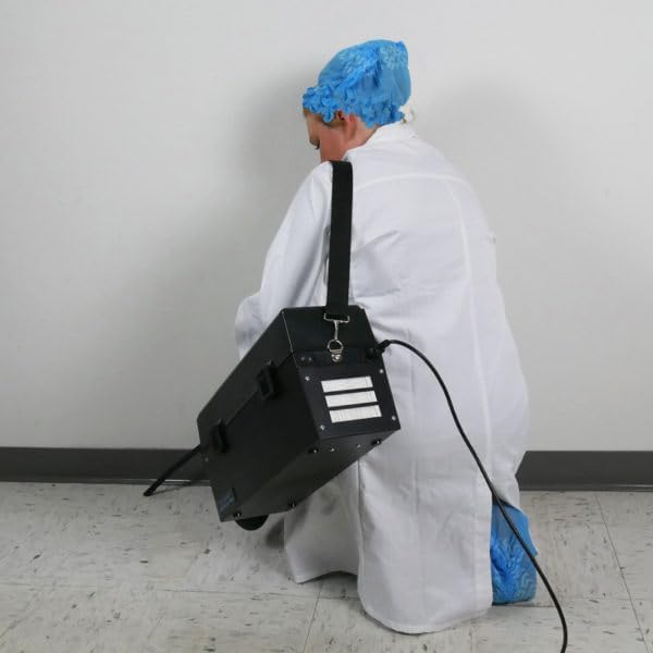 Atrix VACOMEGASECRH Omega Supreme Cleanroom Vacuum, 1-Gallon, Black