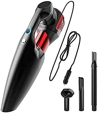 Car Vacuum Cleaner - Handheld Vacuum Cleaner 4500Pa Suction, Car Vacuum Cleaner High Power, Hand Vacuum Wet and Dry Cleaning Portable Vacuum Cleaner (Black)