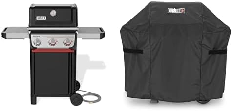 Weber Gas Grill SPIRIT E-325 NG - Black + Cover