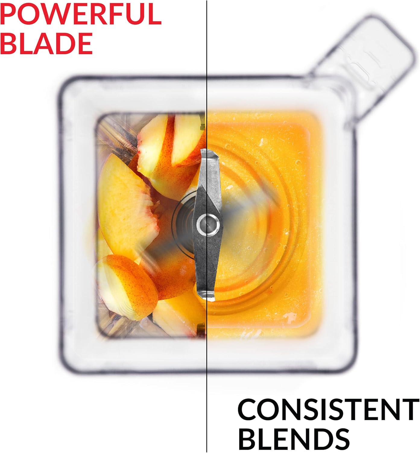 Blendtec Classic 575 Blender- WildSide+ Jar (90oz) and Four Side Jar (75oz) BUNDLE- 4 Pre-programmed Cycles-5-Speeds - Professional-Grade Power-Self-Cleaning - Poppy Red (C575A2319A-AMAZON)