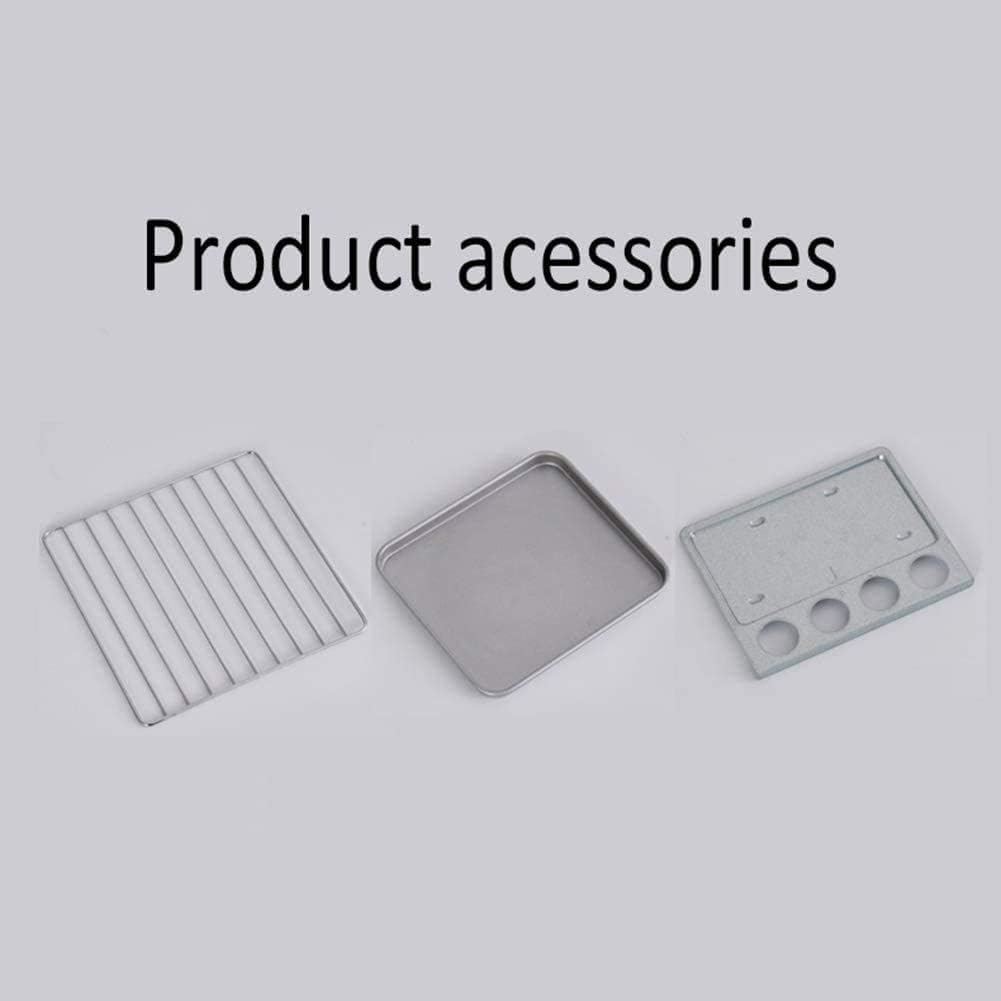 oven mini oven air fryer oven 12 Liters Retro Mini Vertical Oven Light Quartz Heating Tube Timing Mirror Glass Door Mini Ovens Toaster Oven Air Fryer,, Onesize