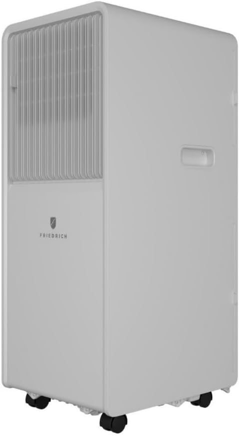 Friedrich ZCP08SB 8K BTU ZoneAire Portable and Compact Single Hose 3-in-1 Air Conditioner, Dehumidifier and Fan