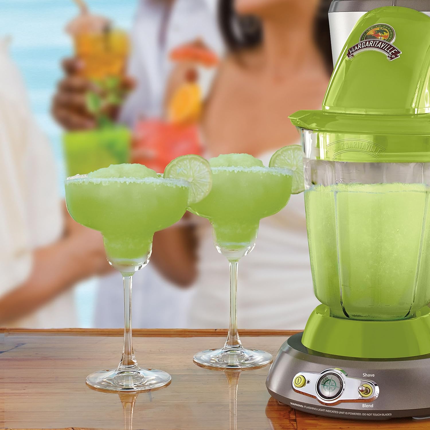 Margaritaville Bahamas Frozen Concoction Dual Mode Beverage Maker Home Margarita Machine with No-Brainer Mixer and 36 Ounce Pitcher