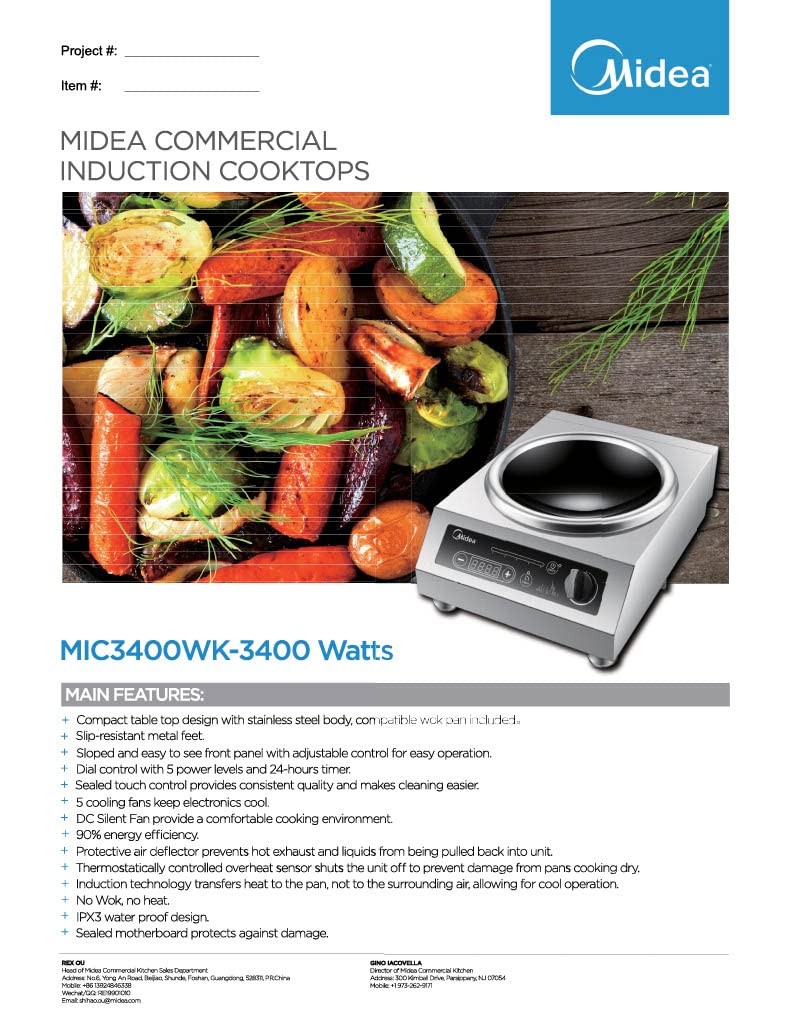 Midea Induction Wok