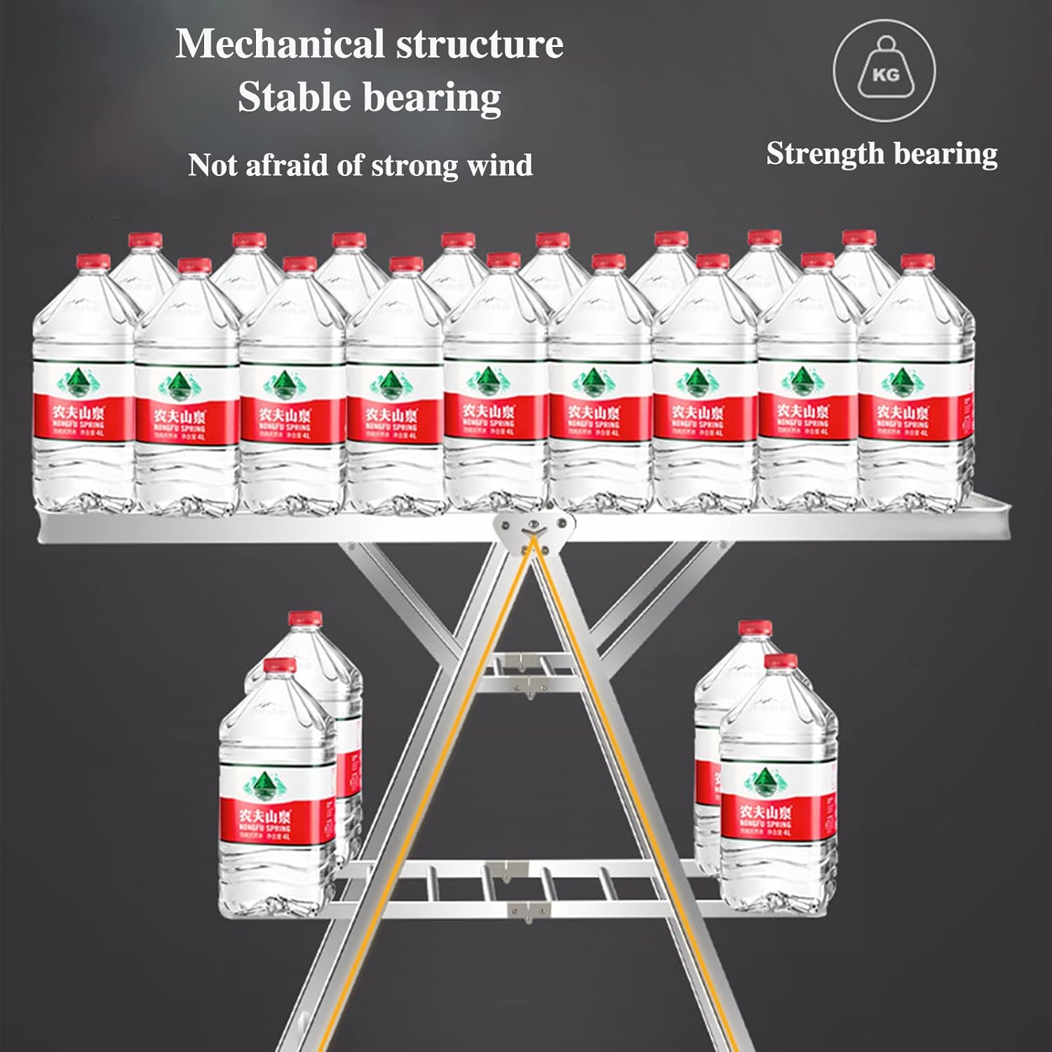 Energy Efficient Heated Clothes Dryer - 1.5m Folding Electric Airer for Bathroom & Laundry Room, Quick Drying Clothes Rack, Space-Saving Heated Drying Solution