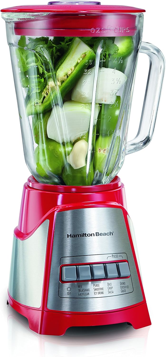 Hamilton Beach Ensemble Multi Function Wave Action Blender with Ice Sabre Blades