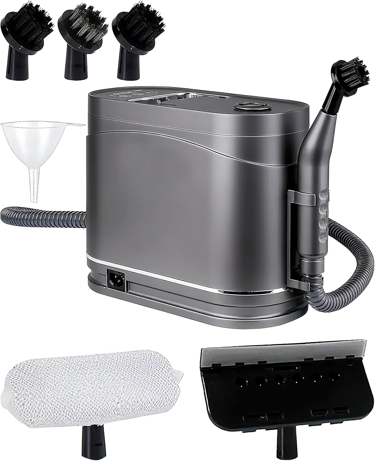 1500W Steam Cleaner for Home Use, 1.2L Handheld Pressurized Steamer with 2 Cleaning Modes, 8-Piece Accessory Kit, 15s Fast Heat-Up, High-Temperature Cleaning Machine for Kitchen, Bathroom, Car