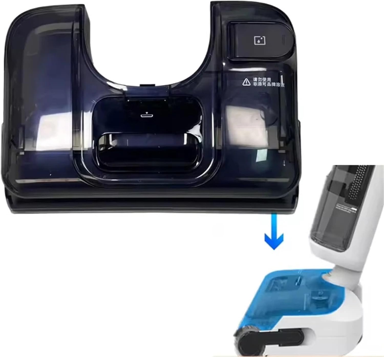 Replacement Clean Dirt Water Tank，for Stretch，Compatible for Tineco，S6， Wet Dry Vacuum Cleaner Accessories Parts(C)