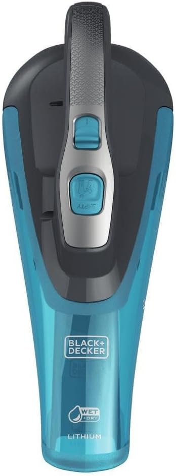 BLACK+DECKER dustbuster AdvancedClean Cordless Wet/Dry Handheld Vacuum, Titanium (HLWVA325J21)