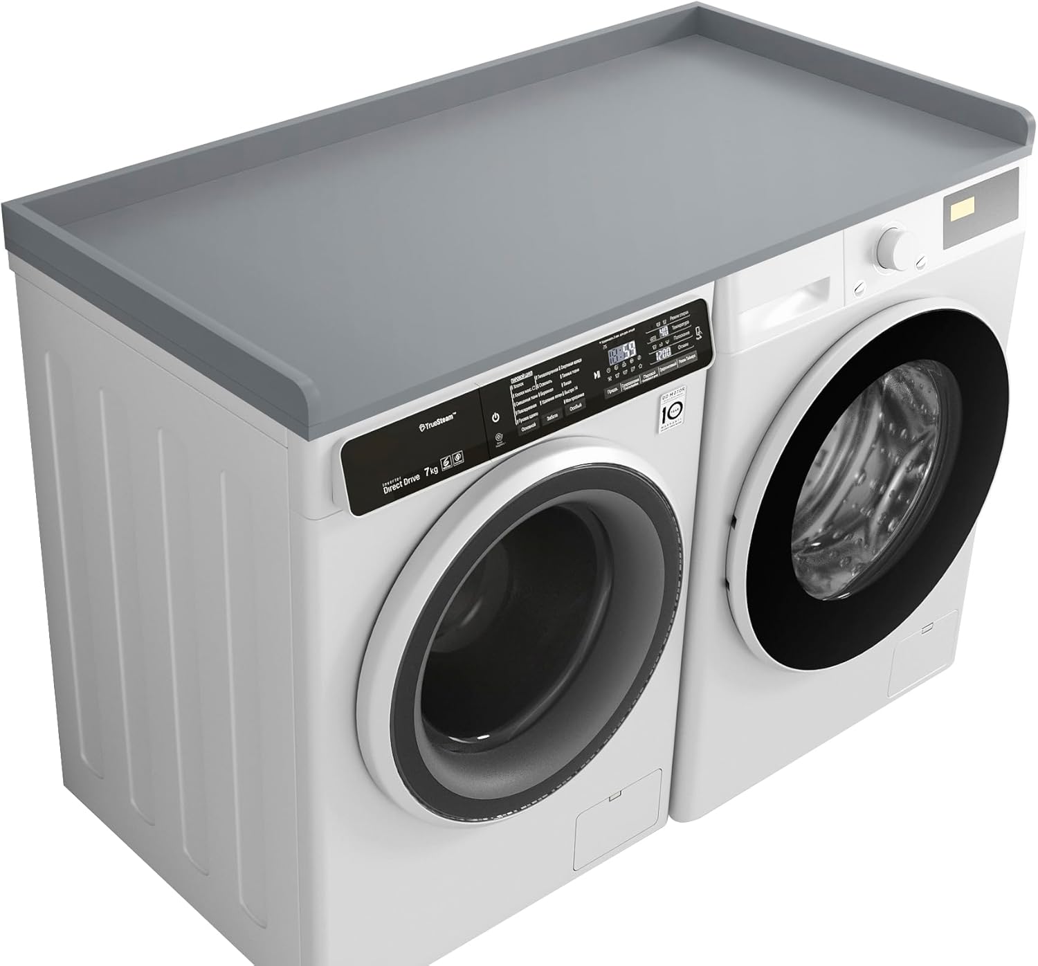 Kaboon Washer Dryer Countertop, Melamine Countertop with 2