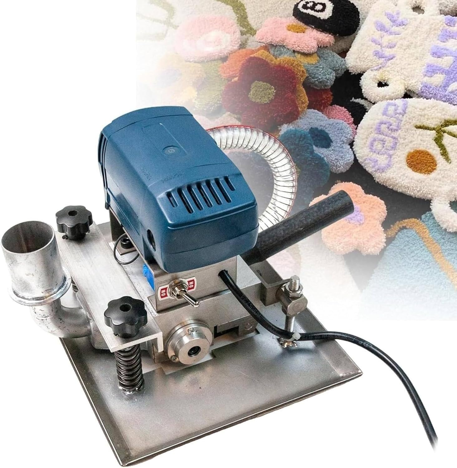 Carpet Trimmer, 500W Manual Carpet Cleaning Shearing Machine, Flexible and Portable, Suitable for Home Use