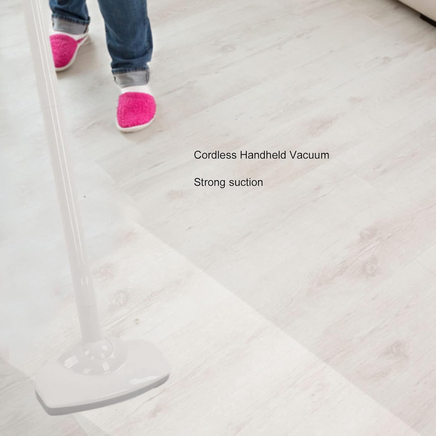 Handheld Vacuum Cleaner,Strong Suction Dry Wet Dual Use Strong Power Portable Cordless Cleaner for Car Home