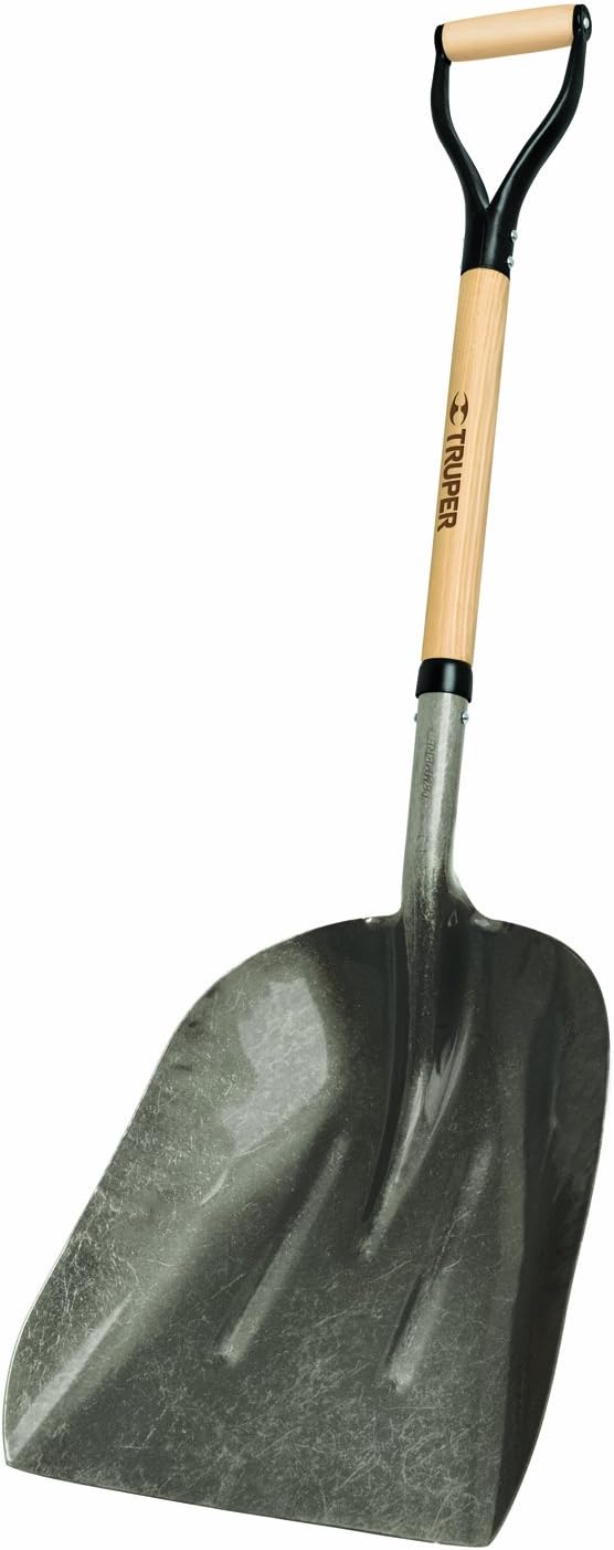 Truper 33115 Tru Pro Western Pattern Steel Scoop, D-Handle, 27-Inch