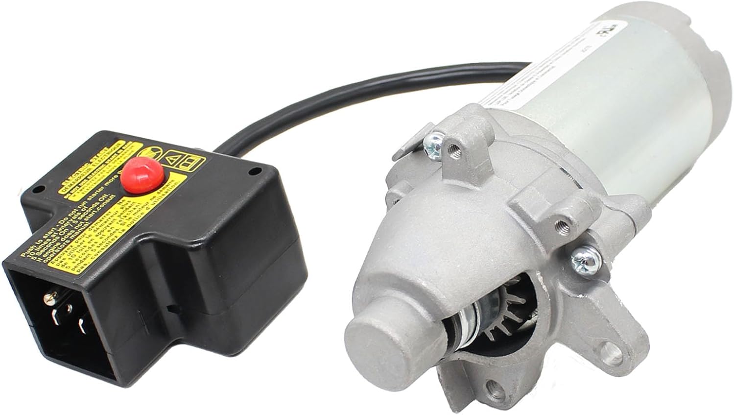 Fullas JQ170-1 Electric Starter Motor Compatible with Champion Snowblower Powered by Champion 208CC 224CC 254CC Snow Engine