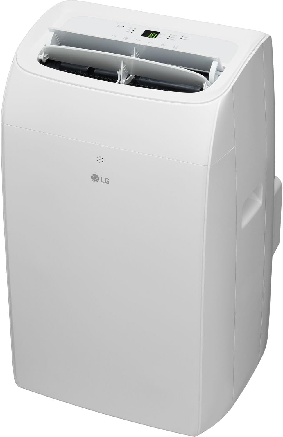 LG 8,350 BTU (DOE) / 12,000 BTU (ASHRAE) Smart Portable Air Conditioner, Cools 350 Sq.Ft. (14' x 25' room size),Smartphone & Voice Control works with LG ThinQ, Amazon Alexa and Hey Google, 115V