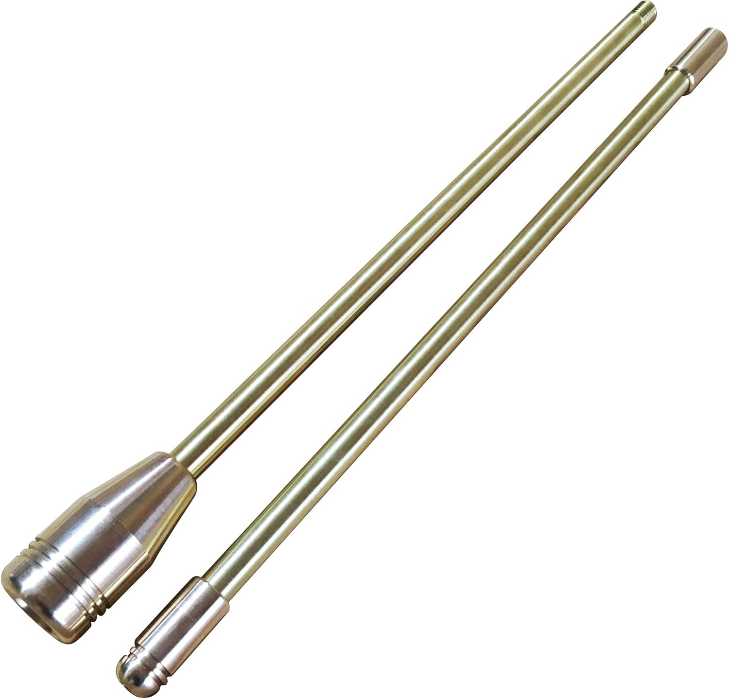 [Nora Tools Manufacturing] All Brass Fire Blowing Rod, Stray Blaster, 23.6 inches (60 cm), Gold, Medium