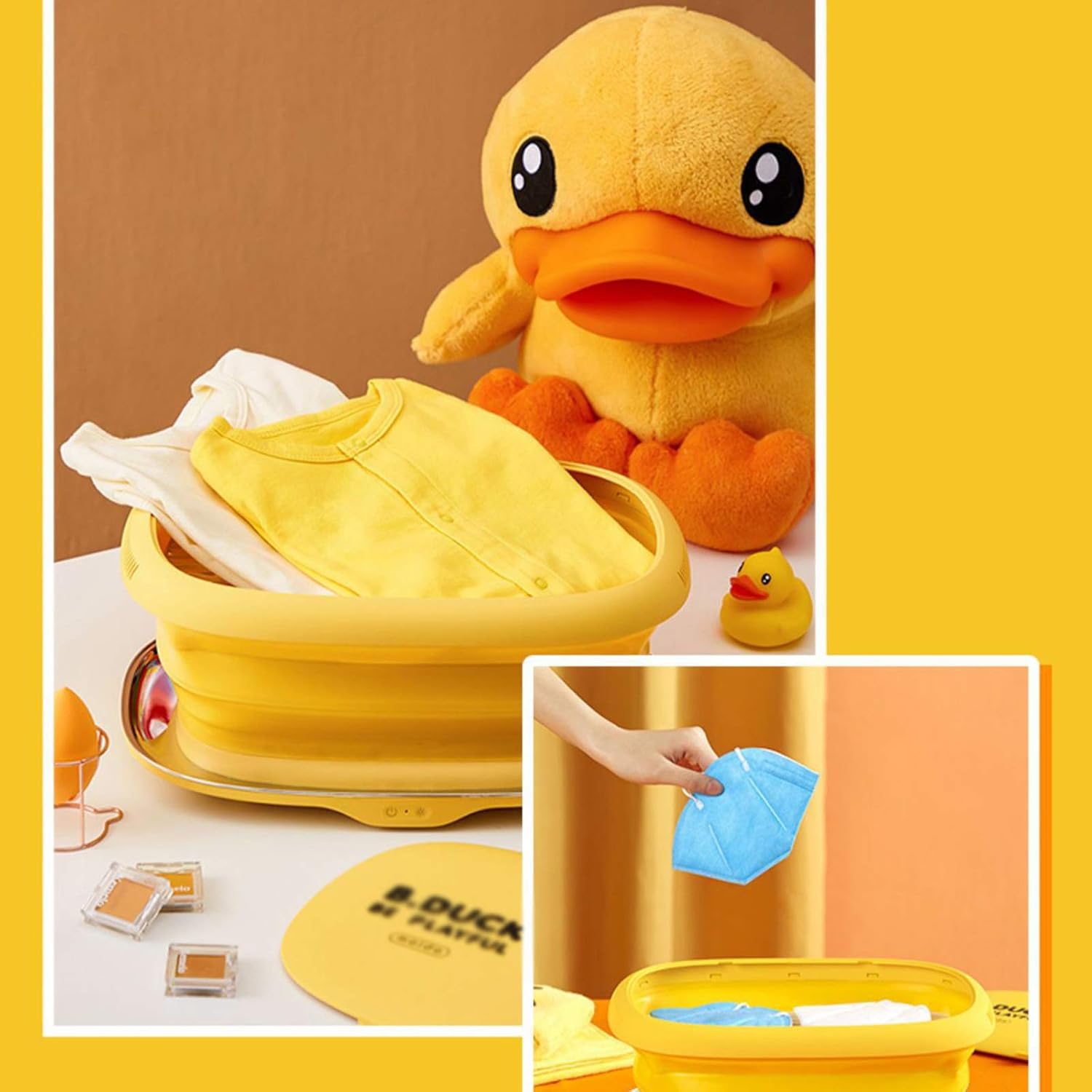 Compact Dryer, UV Ultraviolet Rays Electric Portable Clothes Dryer with Automatic Working Mode for Small Living Spaces, Apartment Houses, dorms, RVs