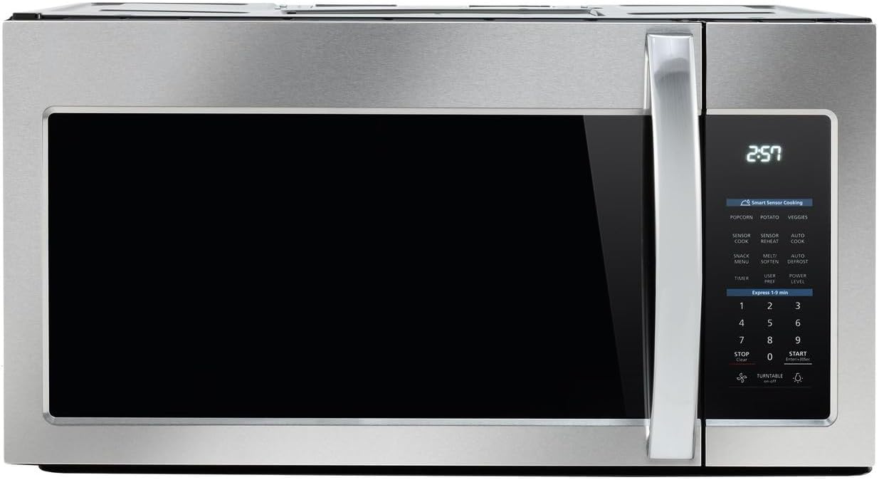 High Pointe Over the Range 1.9 Cu. Ft. Microwave | Stainless Steel Finish | 13.6