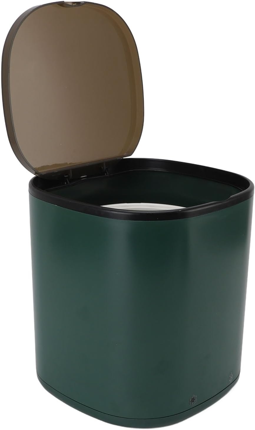 Portable Mini Washing Machine Compact Laundry Washer for Underwear Socks Blue Light Drain Basket Home Apartment (Green)