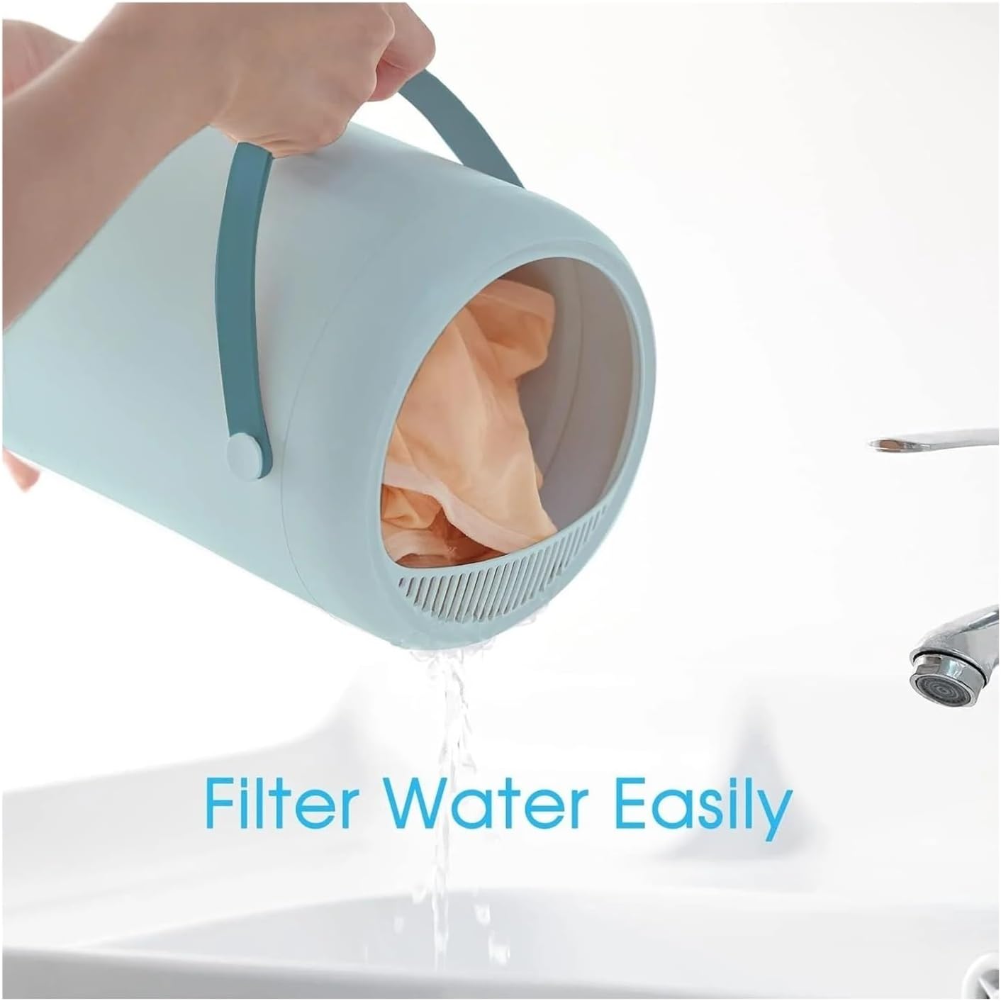 Portable Washing Machine 3L washer for Underwear, Beauty Accessories, Small Laundry for Apartment Dorm,for Travel,Camping, RV & Dorms