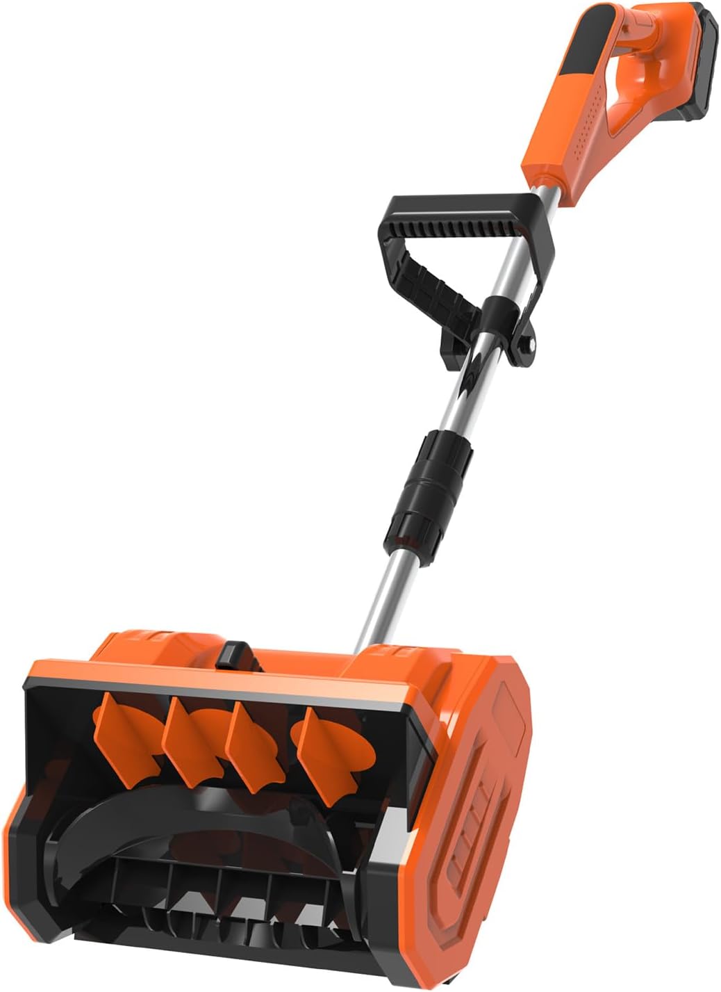 Cordless Snow Shovel, Portable Electric Snow Blower with 2 Battery & Charger, 26Ft Throw Distance, Snow Truck Machine for Courtyards, Gardens, Paths