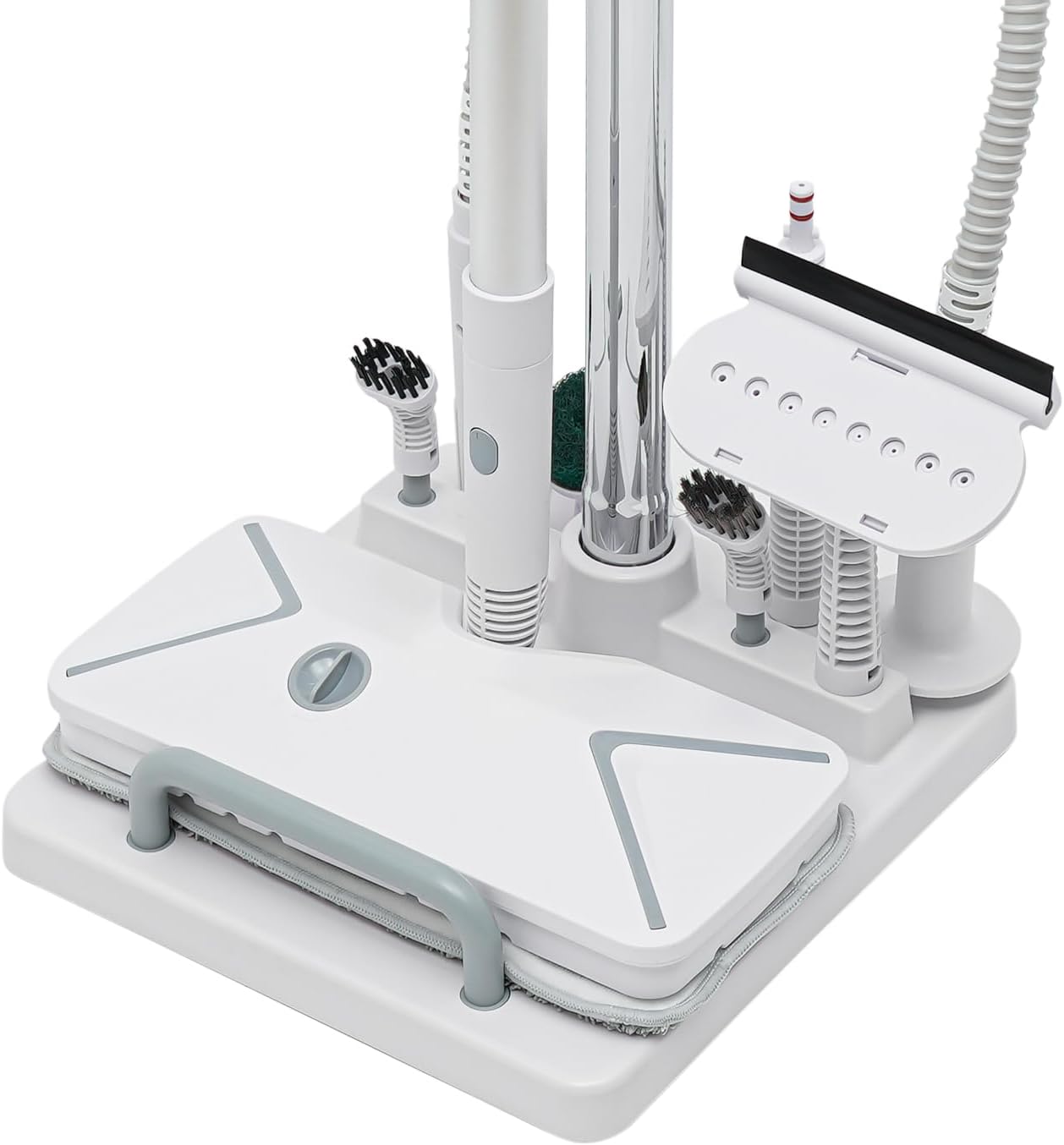 1300W Steam Cleaner Powerful Multipurpose Steamer with 17 Accessories Portable Steamer 284°F Fast Heat-up Steam Cleaning for Carpets, Floors, Tiles, and Grout