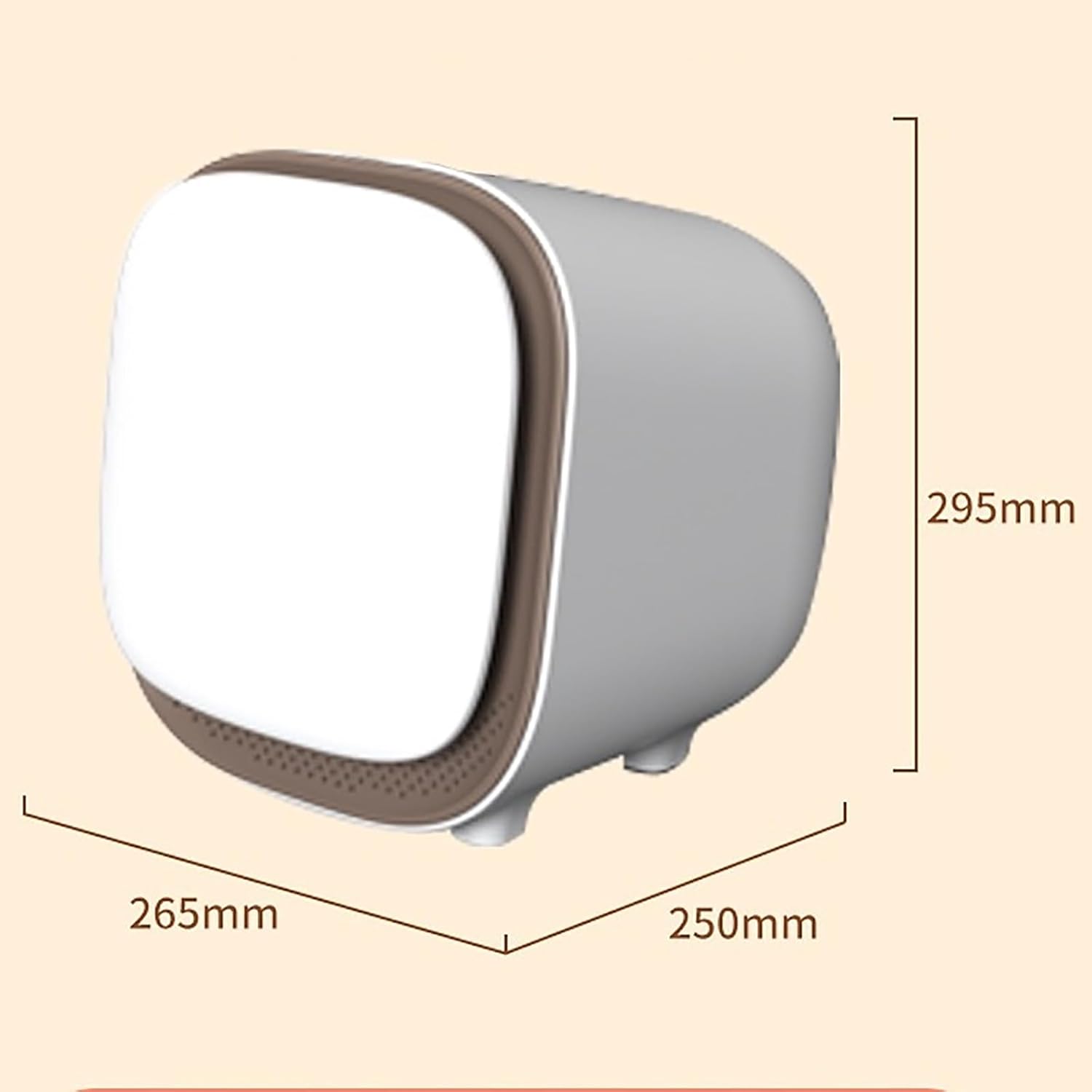 Portable Spin Clothes Dryer, 360° Three-Dimensional Warm Air Circulation, Smart Constant Temperature Mini Dryer with 6th Gear Preheat for Apartment, Travel, Dorm, RV, Clothes, Underwear, Baby Clothes