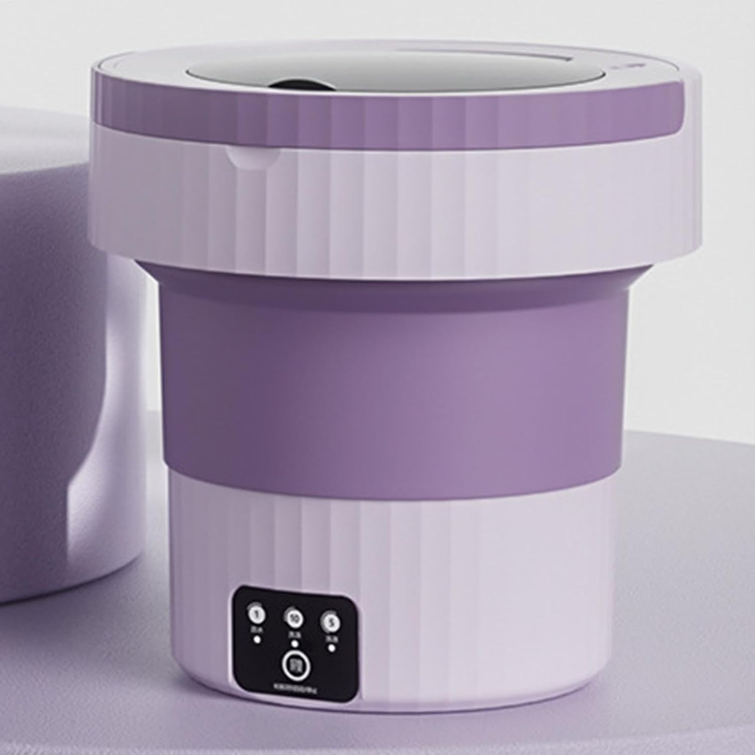 2-into-1 Laundry Washer Machine - Portable Washer Machine, Household Smart Portable Washer, Student Dormitory Underwear Washing Machine for Underwear, Light Clothes, Toddler Clothes