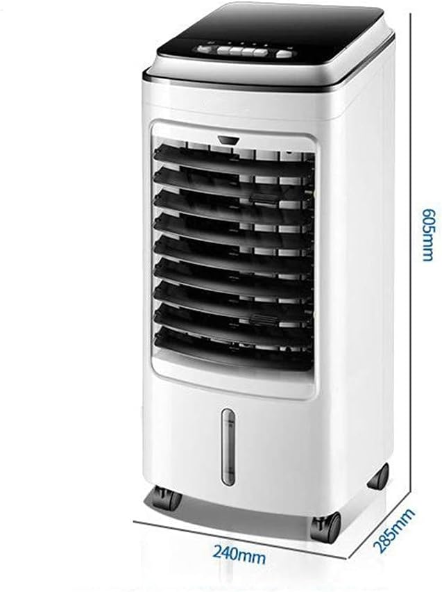 Air Cooler for Home Office Eaporatie Coolers Portable Air Conditioner w 5L Water Tank, Air Conditioning 3 In 1 Cool Fan Dehumidify