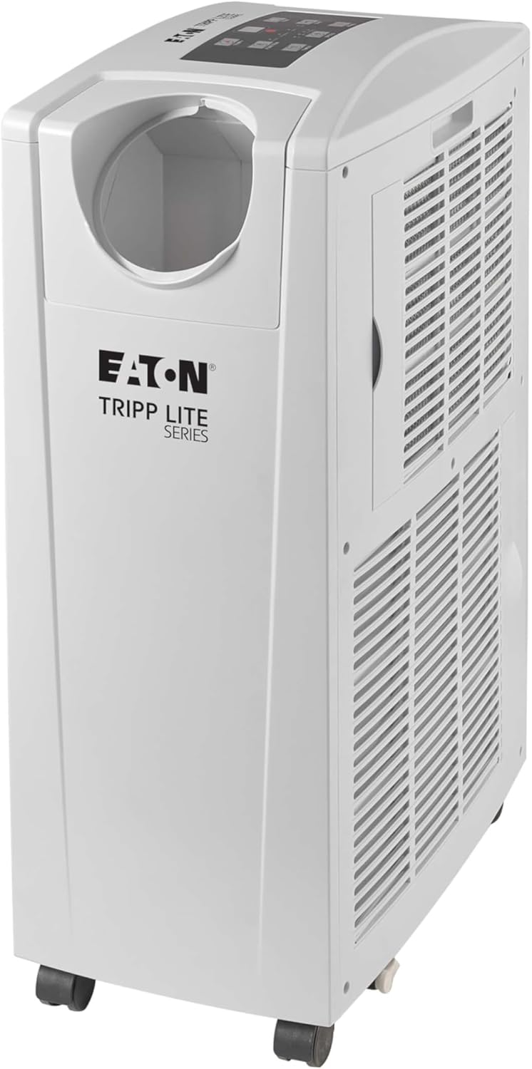 Eaton Tripp Lite SRCOOL12KWTE Spot Cooler Air Conditioner with Ionizer and Air Filter, 13,000 BTU (3.8kW), 120V, High Efficiency, Portable Self-Contained AC Unit