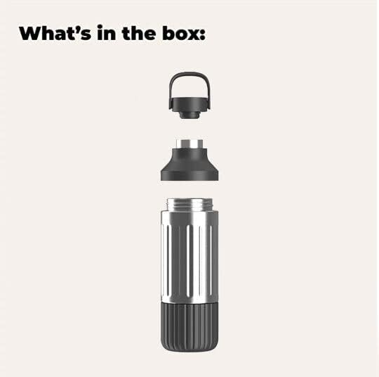 The Beast Mini Blender (Mist) + Stainless Bottle Bundle (Black) | 600W Mini Countertop Kitchen Blender | Blend Smoothies and Shakes, Dressings, Sauces, Dips