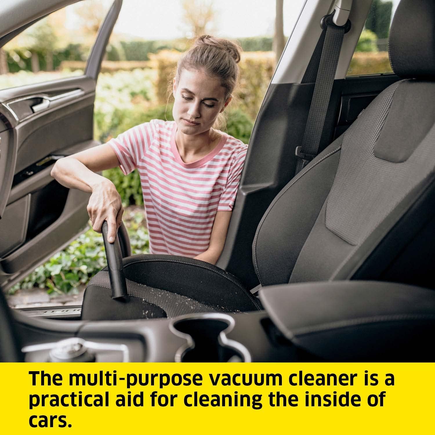 Kärcher WD 2 Plus 1.628-002.0, Wet & Dry Vacuum Cleaner, Yellow