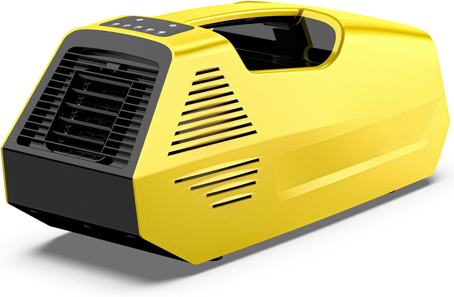 Portable Air Conditioner- Portable Ac for Camping, 240W Low Power Consumption Portable AC for Car, Tent, RV, Truck,Outdoor Use (Yellow)
