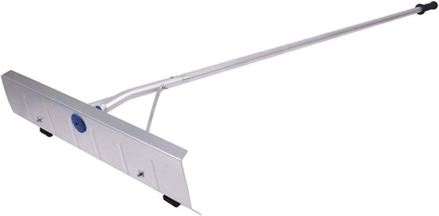 Custom Adjustable Retractable Snow Brush Long Handle Portable Top Rake with 2 Wheels