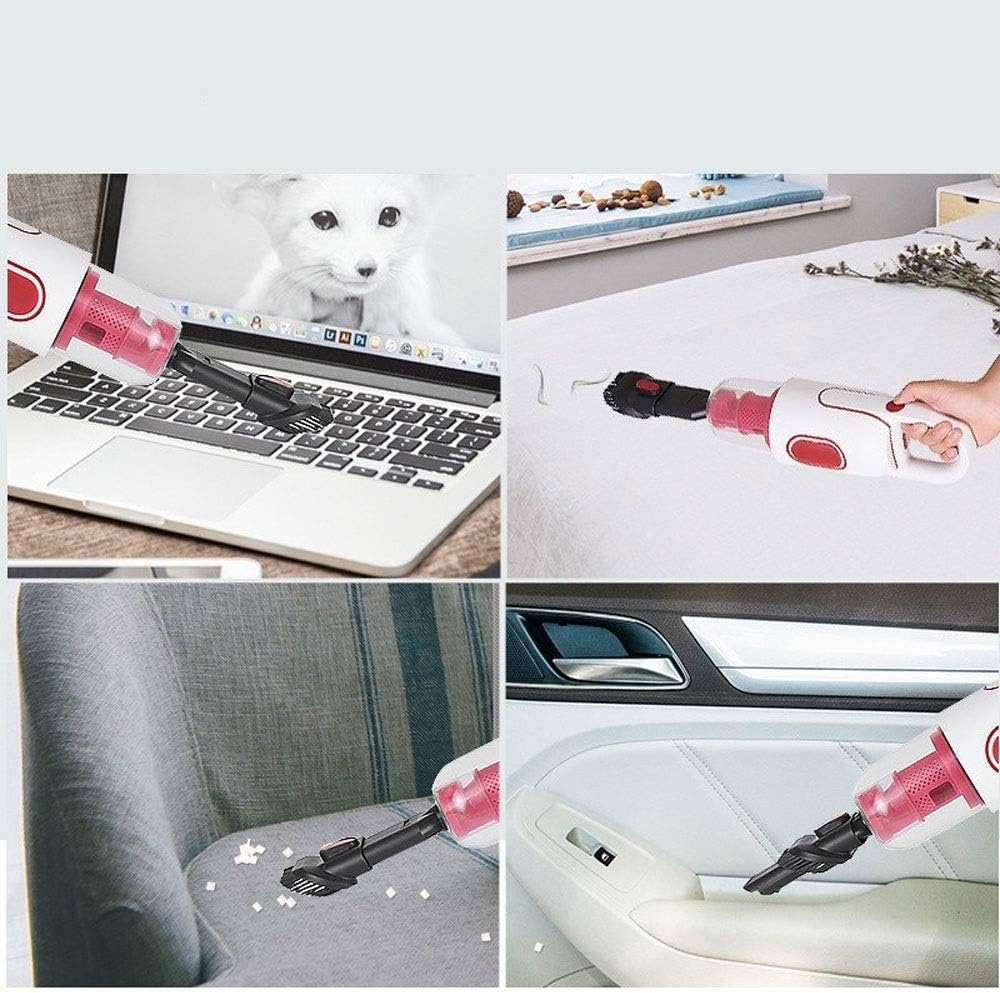 Hand Held Vacuum, Handheld Vacuum Cleaner, for Home Hard Floor Carpet Light Weight Power Strong Suction Powered Brushes Cordless Stick Vacuum
