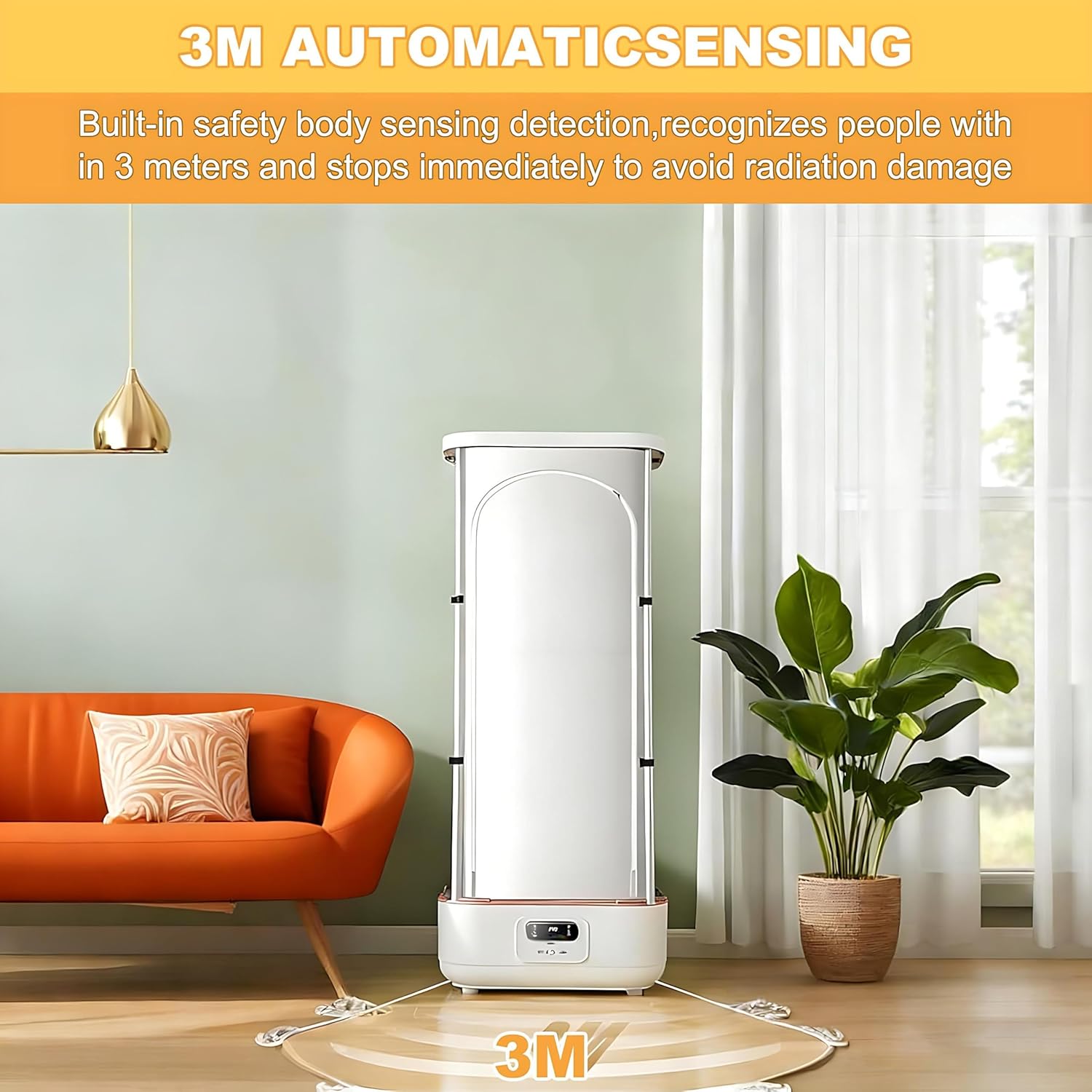 Portable Steam Press Ironing Machine, Portable Dryer with 360° Hot Air Circulation Intelligent Timing Dry Clothes, Automatic Garment Care, One-Key Care, Quick-Drying Steam