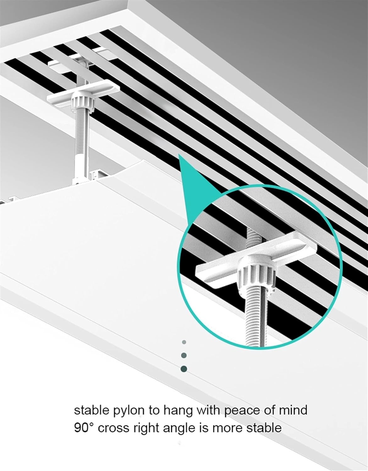 Air Deflector for Air Conditioner, Adjustable Air Deflector, Air Conditioning Vent Cover Windshield Cold Wind Baffle for Home Office, Central A/C Units, White