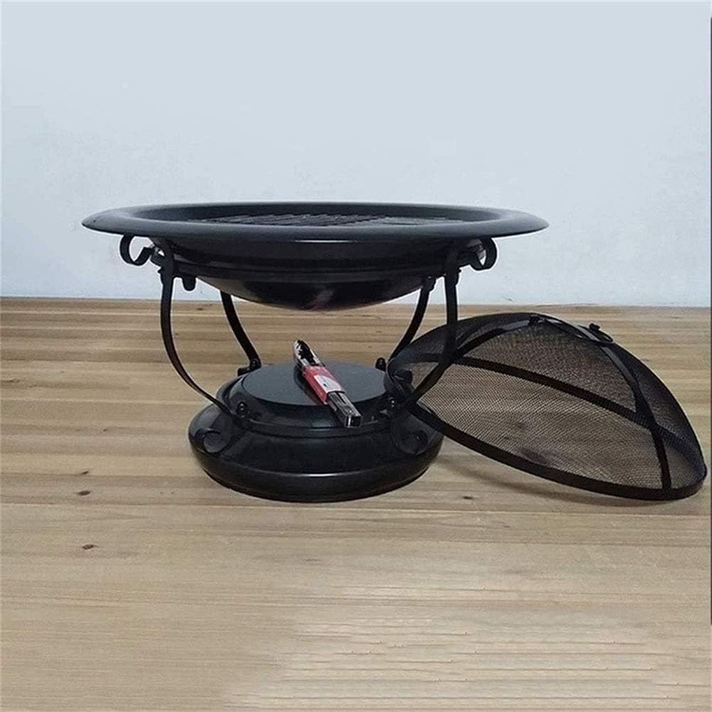 Fire Pit Fire Pits Outdoor Wood Burning Outdoor Fire Pits Round Iron Brazier Charcoal Heating