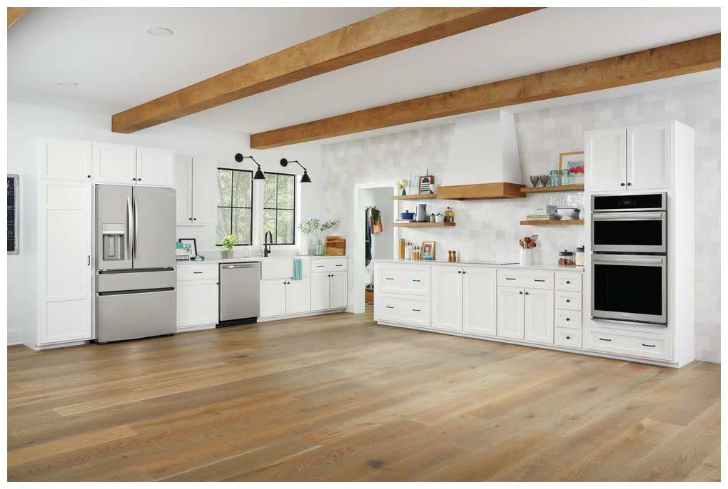 Gallery 27 in. Electric Built-in Wall Oven and Microwave Combination w/Total Convection in Smudge-Proof Stainless Steel