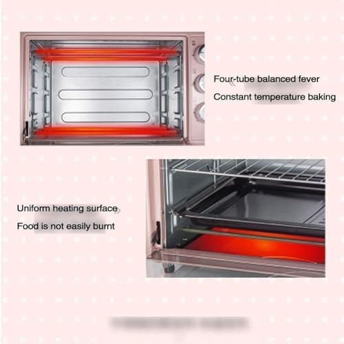 oven mini oven air fryer oven Home Baking Fully Automatic Multifunction High Capacity Cake Bread Mini Small Electric Oven 30 liters Mini Ovens Toaster Oven Air Fryer,, Onesize