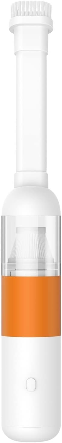 Wireless Vacuum Wireless Handheld Vacuum Cleaner Portable Handy Home Vacuum Cleaning Wireless 20000Pa Strong Suction Mini Cleaner (Color : Orange)