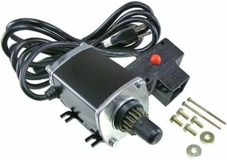 #US Replacement Part for Electric Starter W Cord F/for Craftsman 8/26 Tracked Snow Blower W for Tecumseh Engine lawnpart#5802802