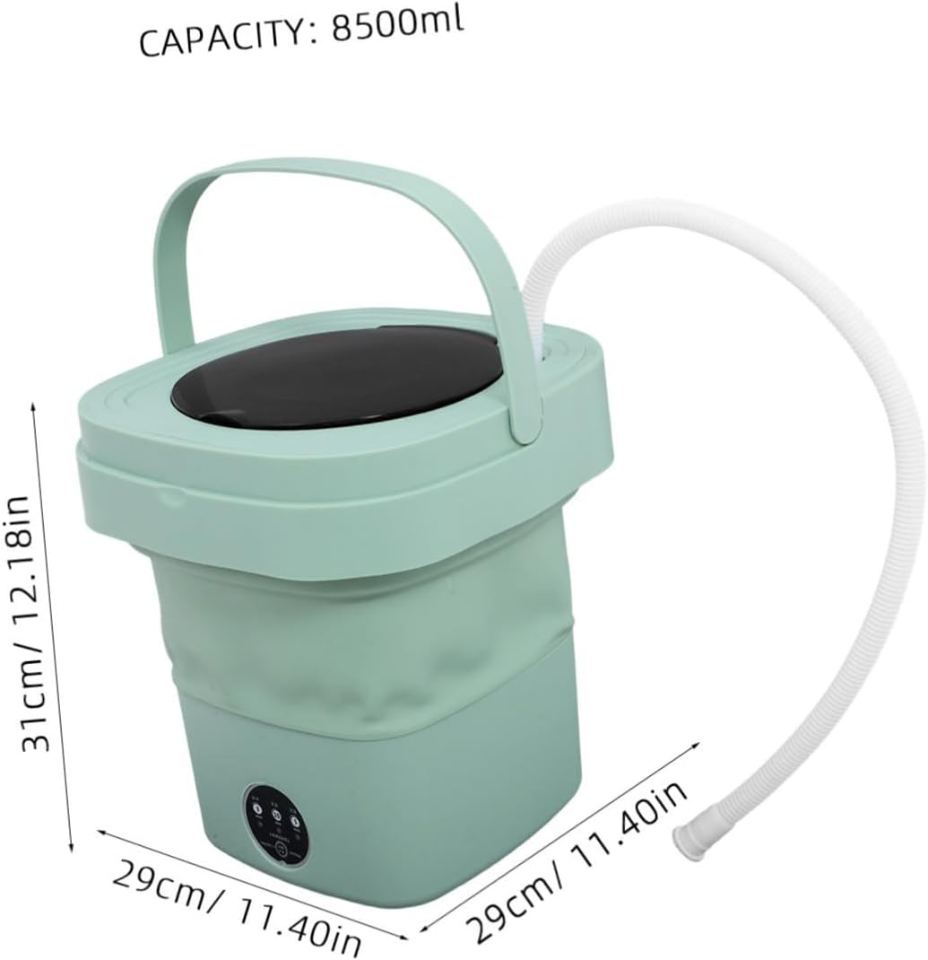 jojofuny Portable Mini Washing Machine -dry Function Capacity Lightweight Design for Travel and Apartments Us
