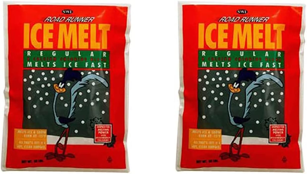 Scotwood Industries 50B-RR Road Runner Premium Ice Melter, 50-Pound (Two Pack)