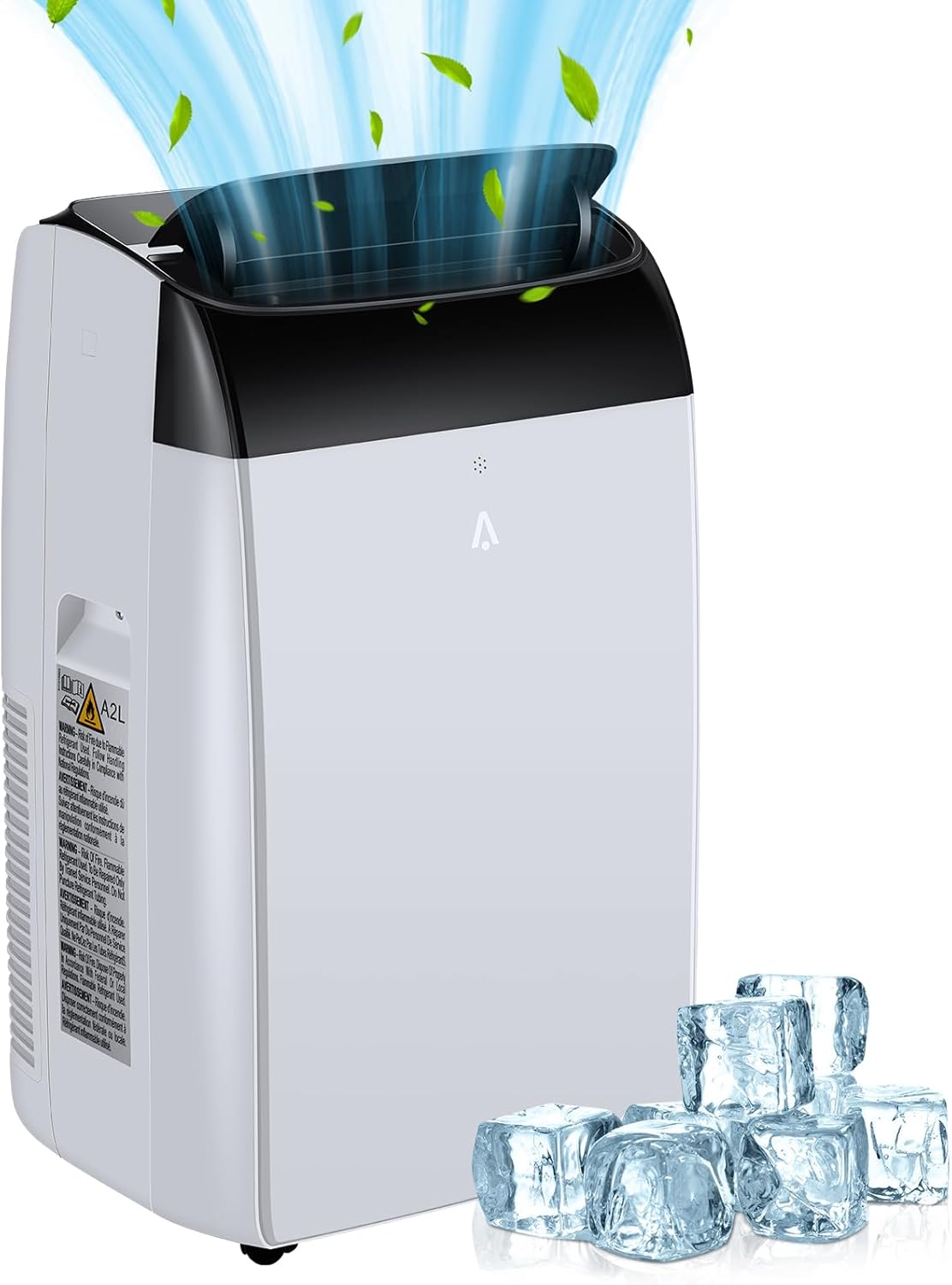 Portable Air Conditioner, 12000 BTU Air Conditioner with Remote Control,Quiet AC Unit with Cool, Dehumidifier & Fan Mode, 24 Hour Timer, Room Cooling Up to 450 sq ft