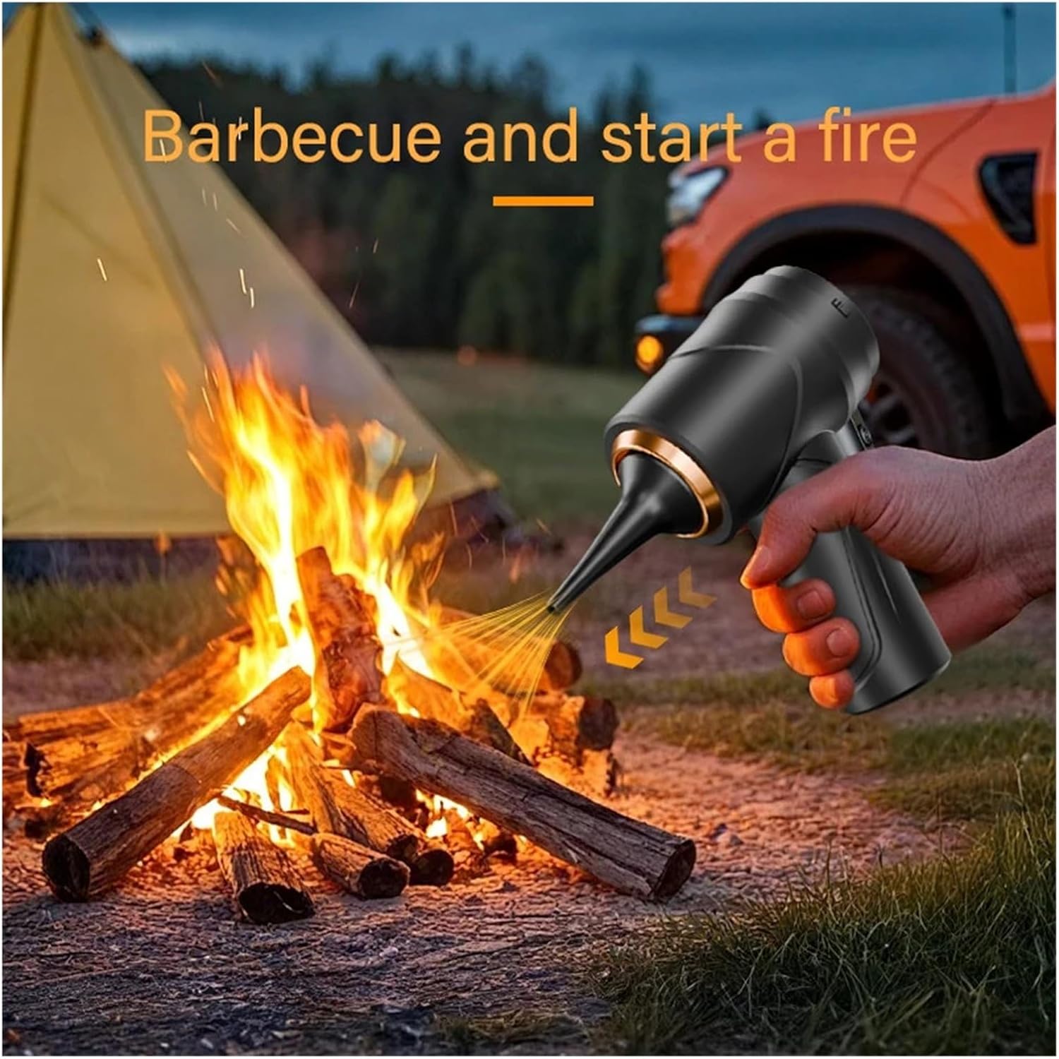 CENRR 895000PA Cordless Car Vacuum Cleaner - Powerful Wireless Handheld Portable Cleaning Machine for Cars(2hepa)