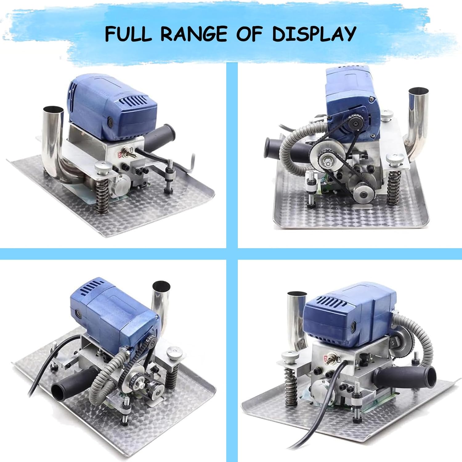 Carpet Flat Shearing Mahcine, 500w Portable Flat Shearing Machine for Carpet Rug, 15000rpm Carpet Cleaning Machines, 3 in Rotating Blade, for Household 110V