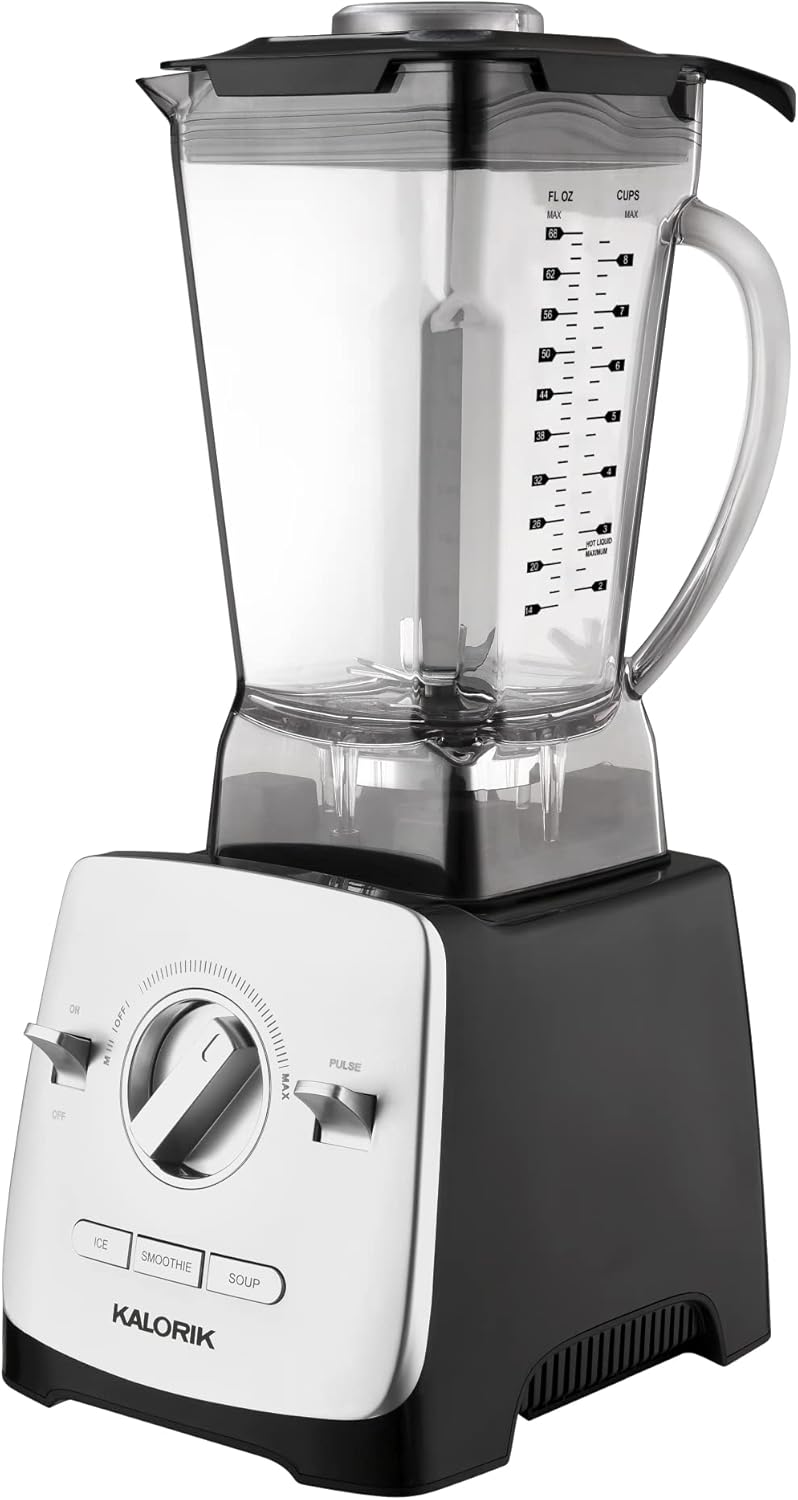 Kalorik® BL 44440 S 1800W Peak, High-Powered Blender, Silver