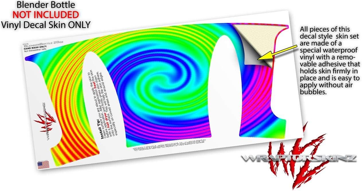 Decal Style Skin Wrap works with Blender Bottle 20oz Rainbow Swirl (BOTTLE NOT INCLUDED)